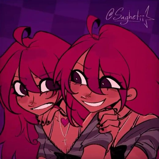 KILLING STALKING - astrid & STOMACH BOOK, animation by @/saghetii on TikTok!!!!!!!