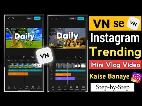 Instagram Trending Mini Vlog Video 2026 editing in VN | Daily Mini Vlog Video Editing in Vn