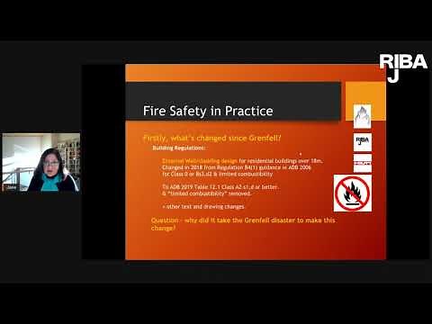 RIBAJ Webinar: Fire Safety in Practice – the Building Safety Bill and Role of the Principal Designer