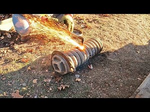 Caterpillar RD-6 Recoil Spring DANGER!!! This "Spring Bomb" Is Ready to Explode...