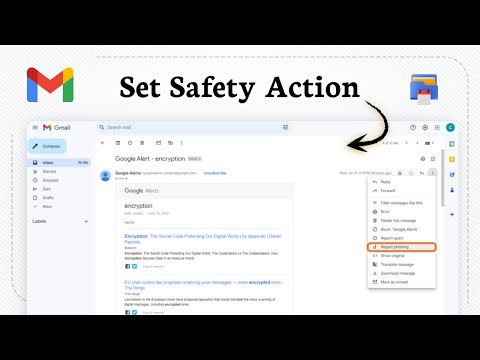How to report phishing in Gmail (Fraud Alert)