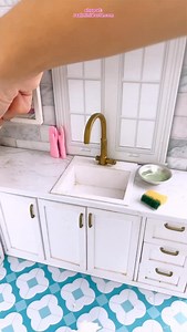 536K views · 6.5K reactions | our custom miniature kitchen comes with real functioning faucet and sink 殺 where you can wash tiny dishes 拾 #tinykitchen #miniature #minicooking | Realminiworld | Facebook