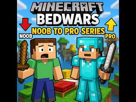 Minecraft java bedwars noob to pro series
