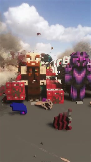 100 TNT💣 vs 100 CARACTER -TEARDOWN #destruction