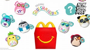 McDonald's launches Squishmallow Happy Meal toys