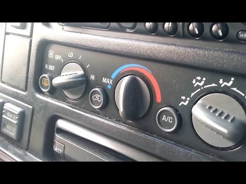 1997 4x4 chevy tahoe , GMC Truck , Suburban SUV blend door actuator heat ac for 1990 -1999 part 1