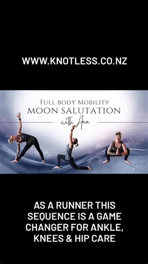 Full body Mobility, particularly the ankles. . As someone that broke their ankle last year, loves to run, this sequence has been a game changer! . The Moon Salutation creates awesome flow and movement in the entire self, the hips, the knees, the ankles, the shoulders, the ribs, the back. Everything! . Follow along. This video is a slowed down version. Once you have nailed the movement to breath connection it becomes more of a flow, your rhythm. Do not stress about making it perfect, focus on mak