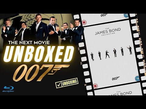 The James Bond Collection Blu-Ray Box Set Unboxing!