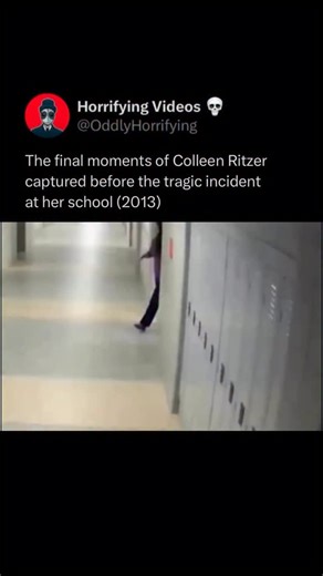 Oddly Horrifying on Instagram: "On October 22, 2013, Colleen Ritzer, a 24 year old math teacher, went missing after staying late at Danvers High School in Massachusetts. Security footage later showed her leaving her classroom in the afternoon and entering a school restroom. She was never seen alive again. When Colleen did not return home that evening, concern quickly turned into a search. Early the next morning, she was found in nearby woods. The discovery stunned the community and drew national