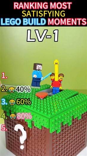 Ranking Best LEGO Sets#lego#satisfyinglego#legobuild#legoasmr