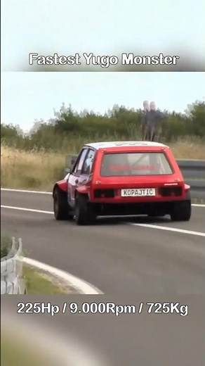 Little Iconic YUGO turned HillClimb Monster 🔥