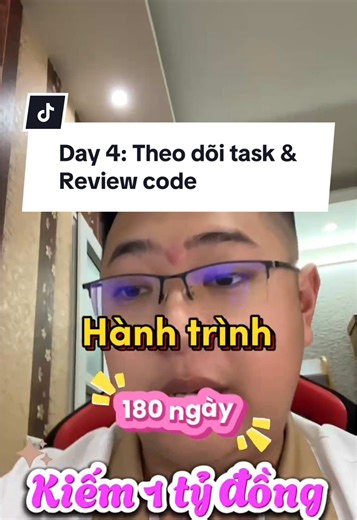 Day 4: Kiểm tra tiến độ công việc hằng ngày, và soi code team 😎 #codertayto #techbyte #viruss #drama #virus #code #task