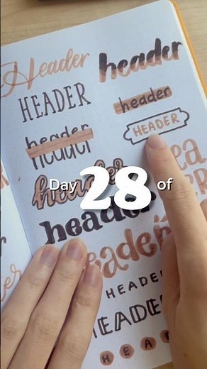 Cute + easy font ✨ #handlettering #journal #font