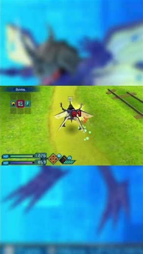 Kabuterimon digivolve + skill - Digimon World Re-Digitize (PSP)