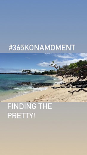 On a quest today for white sand, warm ocean water for a swim and a bit of an adventure not far from Kailua Kona. #Mahai’ulaBeach | 365 Things To Do In Kona, HI