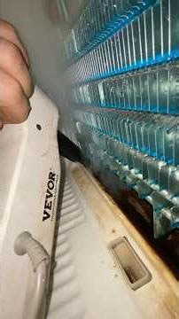 Manually defrosting a refrigerator and hopefully fixing the issue for good. #HandsomeOrHandy