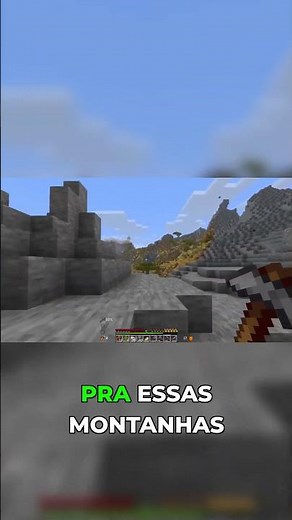 DESCOBRI o melhor lugar para MINERAR FERRO no Minecraft 1.20 #minecraft #shorts