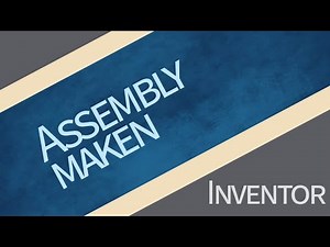 Inventor Intro deel 4: Een assembly maken