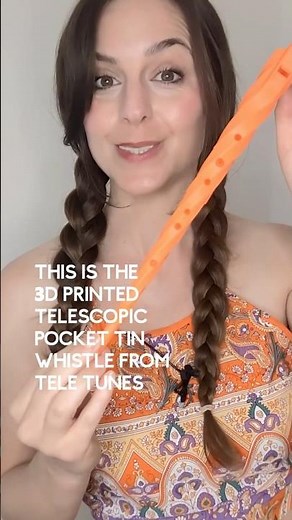 3D Printable Telescopic Tin Whistle made by ‪@TeleTunes-shop‬