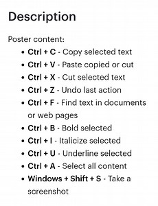 Basic Keyboard Shortcuts Key's #important #education #excelshortcuts #KeyboardTips | NECI Computer Institute
