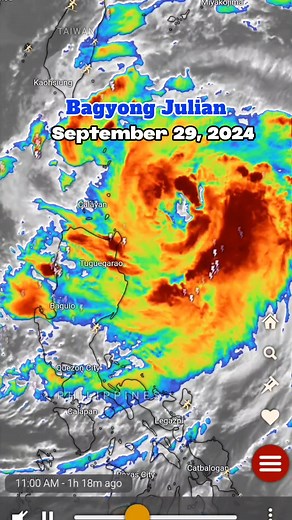 Weather Update: Typhoon Julian Hits Philippines | Sept 29, 2024