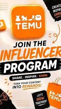 How to join the Temu affiliate program in minutes #temu #affiliatemarketing
