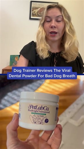 Does PetLab Co.'s ProBright Powder Actually Work? - Honest Review #probright #petlabcoreviews #dogtrainer #dogbreath