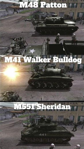 US Tanks in Vietnam | MoW AS2 Comparison 🇺🇸 #calltoarms #mow2 #military #vietnam