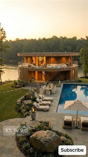 Luxury Round Glass House With Pool 🏡 | Timelapse Build