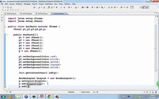 第47章 borderlayout布局