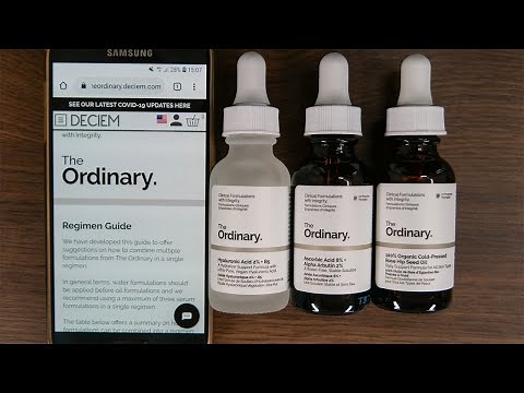 What Order to Put The Ordinary Products On - Very Simple Guide with Demonstration!