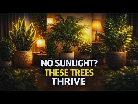 20 Indoor Trees That Thrive Without Any Sunlight