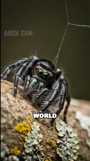 This Spider Builds a PERFECT Trap in Silence… 😳🕸️.#shorts