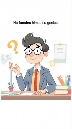 Everyday English: How to Use “Fancy” Correctly #englishflashcards