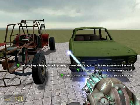 How to drive a prop car in Gmod