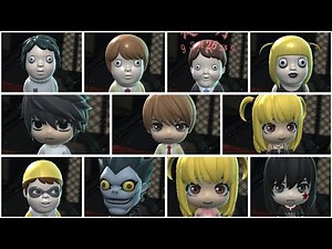 DEATH NOTE Killer Within ALL CHARACTERS and OUTFITS