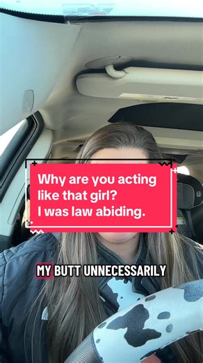 Red lights bring out the worst in people I guess. Put aquaphor on your tail later girl. #fyp #manafesting #redlight #girl #funk