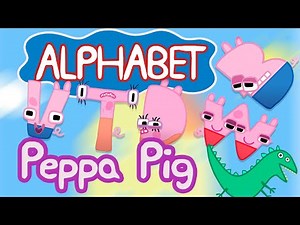 Alphabet Lore but everyone is Peppa Pig Transform | Alphabet Lore - all about
