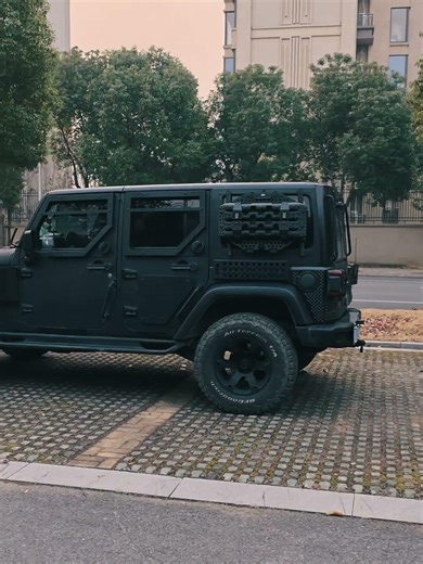 Jeep wrangler window molle panel