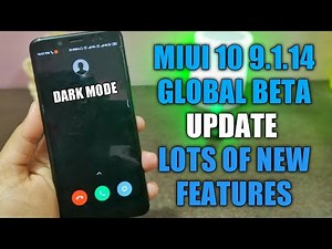 MIUI 10 9.2.14 GLOBAL BETA UPDATE FOR REDMI NOTE 5 PRO | LOTS OF NEW FEATURES | DARK MODE | MIUI
