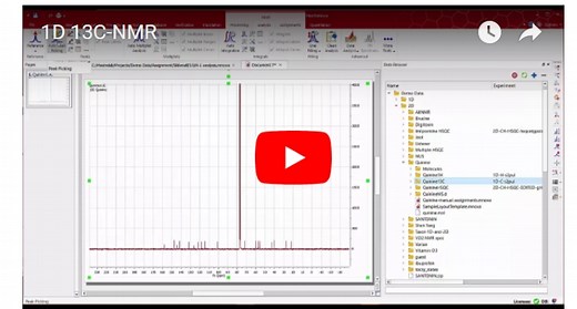 1D 13C-NMR in Mnova 12 - Mestrelab Resources