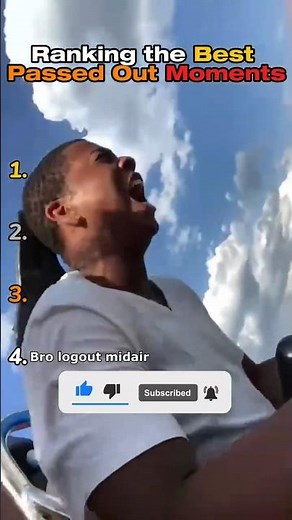 Ranking the Best Passed Out Moments
