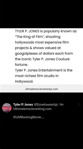 KING OF FILM HOLLYWOODS RICHEST FILM STUDIO (TYLER P. JONES)