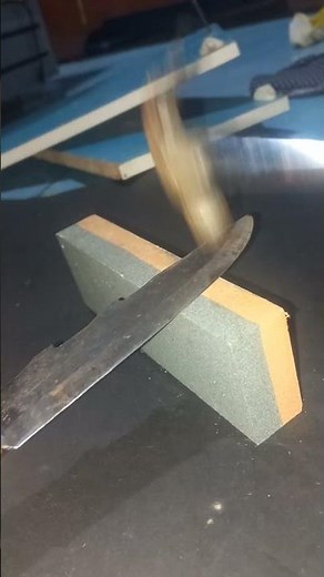 Sharpen Your Kitchen Knife with a Hammer — This Trick Will Shock You!”