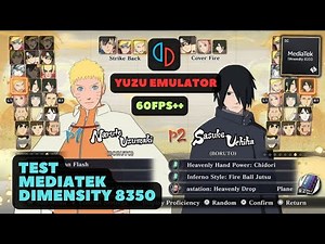 Naruto Ninja Storm Connection Switch | Yuzu Emulator Test Mediatek 8350 GPU Mali | Infinix Gt 30 Pro