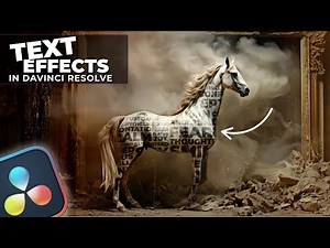 2 AMAZING Text Effects in Davinci Resolve