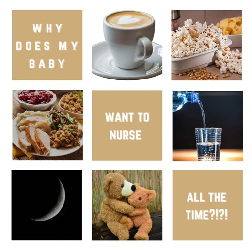 Did you imagine nursing your baby only when they were hungry? Think again! Babies nurse for many different reasons besides hunger. Being quick to offer the breast will lead to great weight gain for baby, and a robust milk supply. #Breastfeeding #breastfeedingmom #breastfeedingmamas #lactation #lactationsupport #ibclc #newborn #nursingbaby #baby