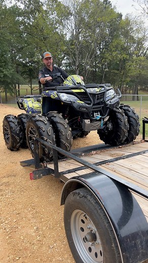 Wide Load Team MSC Build headed out for a fun weekend! #atv #cfmoto #dually #offroad #mud #custommade #beastmode #reelsvideo | Real Talk Powersports