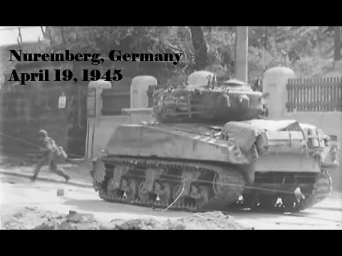 45th Infantry Division takes Nuremberg, Germany; April 19, 1945