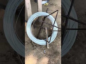 Gi wire Cuting process #viral #viralreels #machine #viralposts #wireworks #machinerychannel